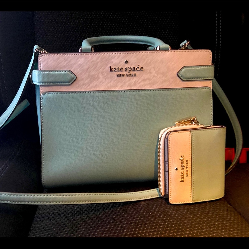Teal Kate Spade crossbody